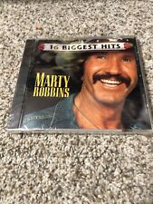 Marty Robbins  - 16 Biggest Hits - Music CD - Marty Robbins 1998 Factory Sealed