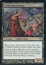 MTG - Conflux - Grixis Slavedriver - Foil - NM