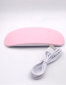 Mini UV LED Nail LAMP Cure UV Gel Polish SEMI Cured Gel Nail WRAP Curing Nail LA - Picture 1 of 12