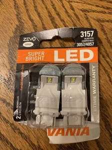 Sylvania Zevo 3157 Super Bright LED 6000K White Also Fits 3057 4057 - Picture 1 of 4