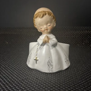 Vintage Napcoware betender Mönch religiös Übertopf Figur R6870 Japan - Bild 1 von 6