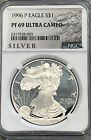 1996 P $1 American Silver Eagle Proof PF69UC NGC
