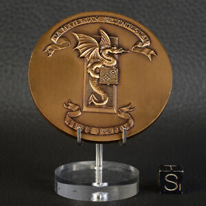 Médaille en Bronze Souvenir du 2° Dragons Attribuée  #D020.05-08