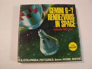 Gemini 6-7 Rendezvous in Space 8MM B+W Home Movie. 002 - Picture 1 of 2