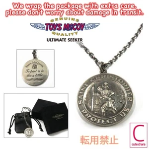 TOYS McCOY STEVE McQUEEN ST. CHRISTOPHER PENDANT SV 925 necklace Japan Express - Picture 1 of 7