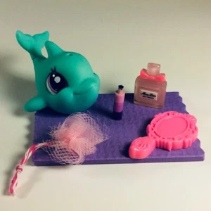 Bolsa ciega Blue Dolphin 2590 Wave Littlest Pet Shop LPS 6 juguetes de baño raros - Imagen 1 de 1