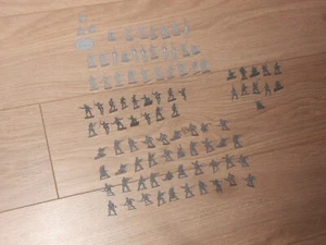 German Infantry x 97 WW2,unpainted, Revell/Airfix from 4 diff sets: 1/72, Unused - Picture 1 of 1