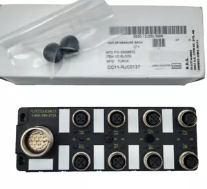 NUEVO BLOQUE DE CONEXIONES TURCK 8MB12Z-5-CS19 E8028572 E/S E8028572 en caja vendedor de EE. UU. - Imagen 1 de 3