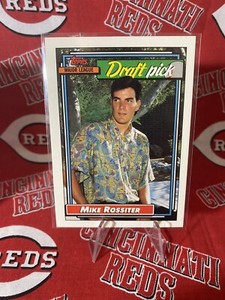 1992 Topps Mike Rossiter #474 Rookie RC