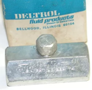 Deltrol Pneu-trol 1/4" Stahl Nadelventile CM20S Neu - Bild 1 von 1