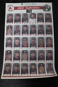 2x Póster del equipo Pawtucket Red Sox 2003 -Bronson Arroyo - Imagen 1 de 2