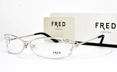 Marco de gafas FRED Lunettes PLATA CROMO 53-14-130 VOLUTE OP N1 002 Foto 1 de 4