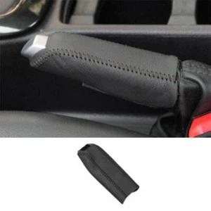 Para Ford Focus ST RS 2012-2018 Cuero Negro Manija de Freno Freno de Mano Borde Nuevo 1X - Imagen 1 de 7
