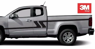Z Stripe Kit Rocker 3M Vinyl Sticker Graphic Decal Truck Chevrolet Colorado - Image 1 of 4