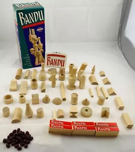 1987 Bandu Spiel von Milton Bradley vollständig in sehr gutem Zustand KOSTENLOSER VERSAND - Bild 1 von 8