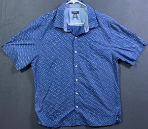 Van Heusen Cotton Poly Blend Slim Fit Never Tuck size (16 - 16 1/2) Large EUC! - Picture 1 of 11