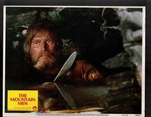 5 Charlton Heston Brian Keith The Mountain Men 1980 11x14" Lobby Cards LC348 - Picture 1 of 5