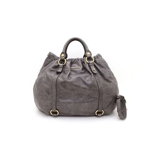 Miu Miu Vitello Lux Tote and Shoulder Bag 26746800 142149414 - Picture 1 of 9