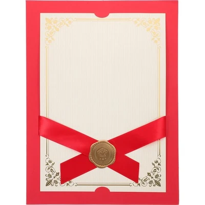  Papier-Aktenhalter, Papier-Diplomhalter, Zertifikatsrahmen, Aktenordner, - Bild 1 von 4