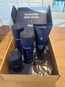 2 Curology Acne Body Wash 6.8 oz, 1 3.4 oz, Face Wash 5 oz, Spot Patch - Picture 1 of 1