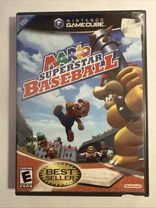 Mario Superstar Baseball (Nintendo GameCube) CIB komplett - US Version - Bild 1 von 7