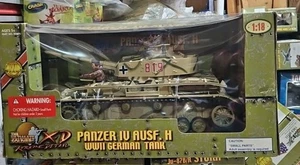 Ultimate Soldier/21st Century Toys Panzer IV AUSF.H WWII German Tank 1/18 NIB - Picture 1 of 10