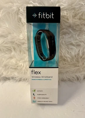 Fitbit Flex FB401BK Pulsera Inalámbrica Correr y Dormir Rastreador de Actividad Nuevo Sellado - Imagen 1 de 4
