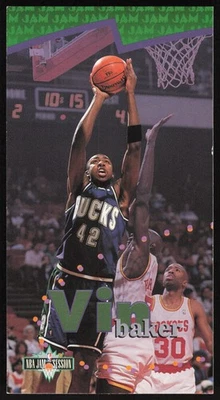 1995-96 Jam Session #59 Vin Baker w/ toploader - Imagem 1 de 2