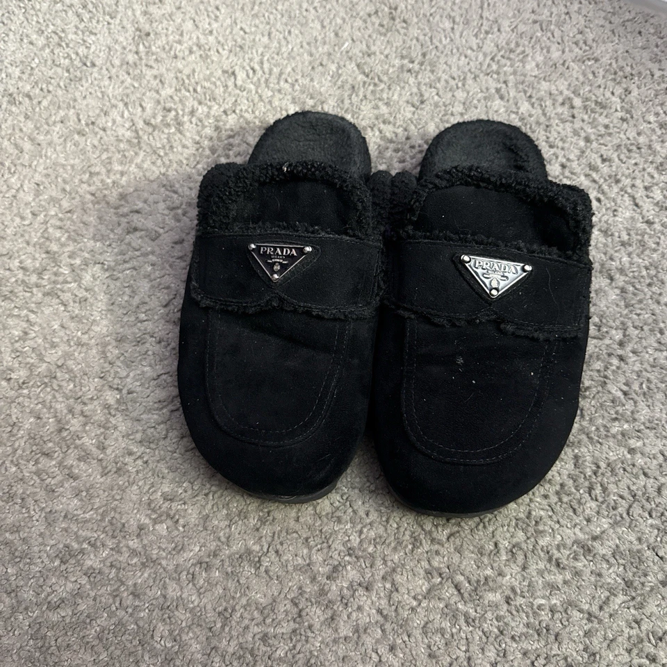 Prada Mule Mocasín Zapatillas Talla Hombre’s 6.5 7 Foto 1 de 3