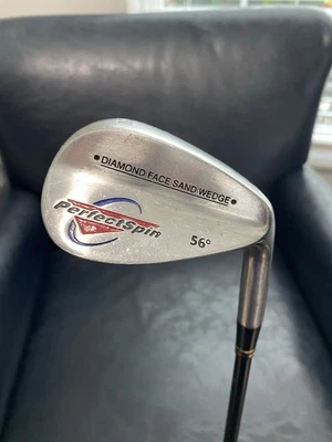 Perfect Spin Diamond Face Sand Wedge 56 Degrees Loft Graphite Shaft 36” Long - Image 1 of 4
