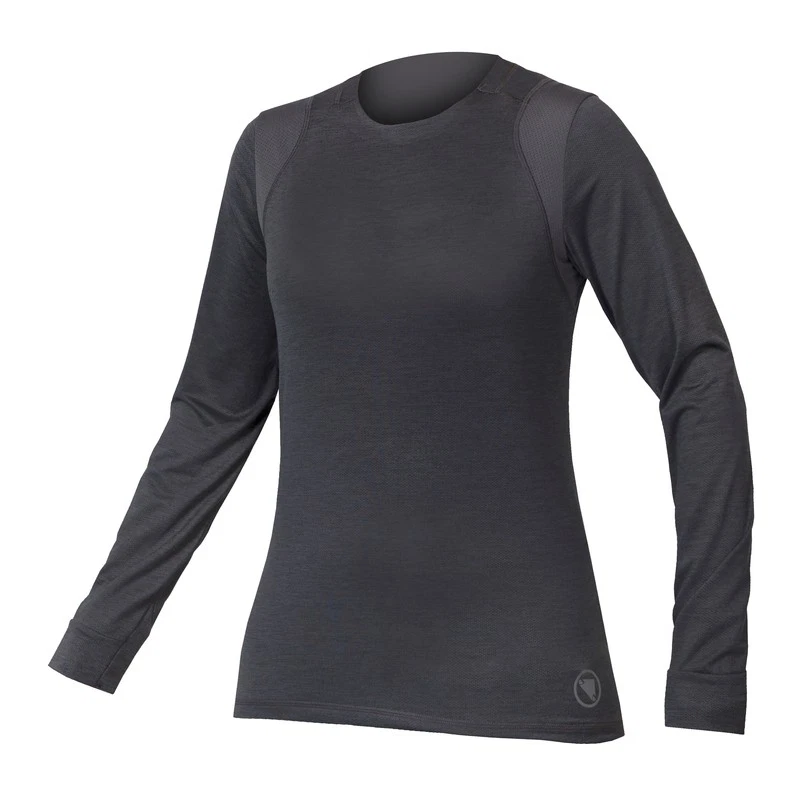 maglia a manica lunga singletrack l/s jersey da donna grigio Endura ciclismo - Immagine 1 di 1