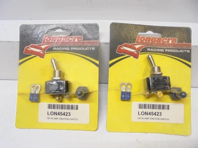 LONGACRE HD 40 AMP IGNITION SWITCHES (2) # 45423-RACING-WoO-LUCAS-DIRT-DRAG-NEW - Image 1 of 4