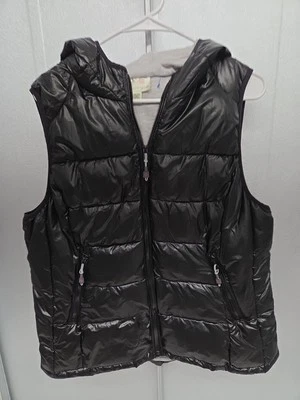 Tangerine Womens Size XXL  Active Down Puffer Vest Sleeveles Hooded  - Image 1 of 4