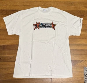 Indiana WNBA All Star Game 2025 Logo Camiseta Blanca Talla XL Caitlin Clark - Imagen 1 de 3