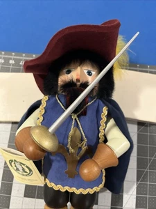 VTG German / Holzkunst Christian Ulbricht Nutcracker Musketeer 18” Holiday - Picture 1 of 14