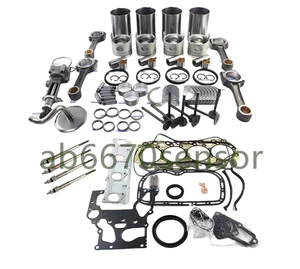 For Isuzu 4JG1 4JG1T Engine Rebuild Kit&Oil Pump&Plug Glows&Connect Rods MTL140 - Picture 1 of 8