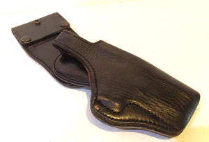 used PWL gun holster leather Swivel Belt Loop & Drop leg Law Enforcement - Picture 1 of 12
