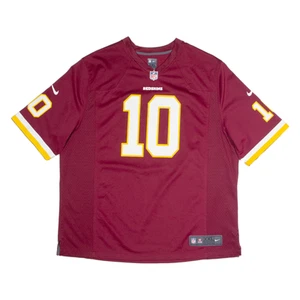 NIKE NFL Redskins 10 Griffin Mens Jersey Maroon USA V-Neck 2XL - Picture 1 of 6