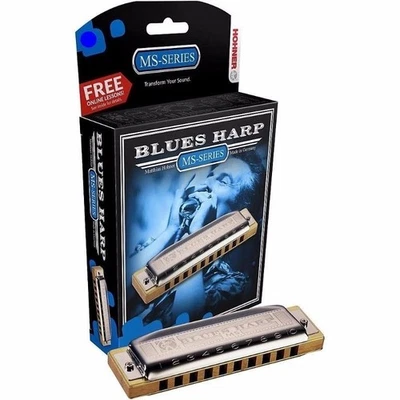 Hohner Harmonica Blues Harp Key Of "B" German-Made Diatonic Harmonica #532BXB - Image 1 of 3