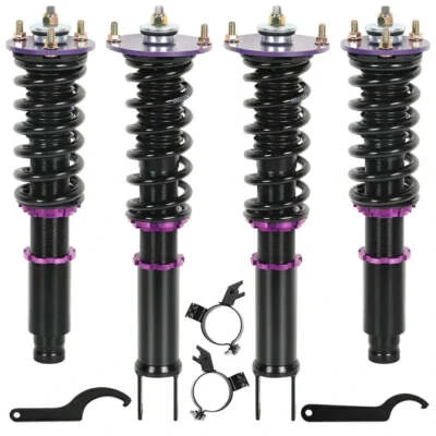 4x Kit Coilovers Para Amortiguadores Altura Ajustable Honda Accord 1990-1997 Foto 1 de 4