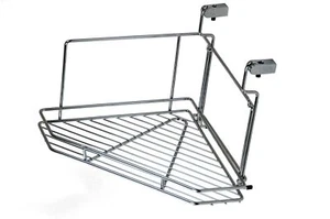 Wesco Sistema Mensole Scaffale Angolare Ringhiera da Cucina Angolo Dx E SX - Foto 1 di 1