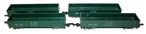 Lot of 4 American Flyer S 631 T&P Gondola 1948 Type 2 - Picture 1 of 6