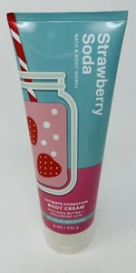 Strawberry Soda Bath & Body Works cream body lotion 24 hour moisture - Picture 1 of 1