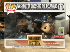 FUNKO POP GEORGE WASHINGTON CROSSING DELAWARE SDCC 2019 COMIC CON EXCLUSIVE