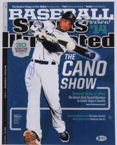 Robinson Cano Signed Seattle Mariners 11x14 Photo Beckett - Picture 1 of 1