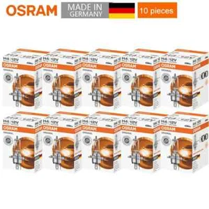 10pcs OSRAM H4 9003 12V 60/55W P43t 3200K 64193 Halogen Headlight Car Hi/lo Beam - Picture 1 of 7