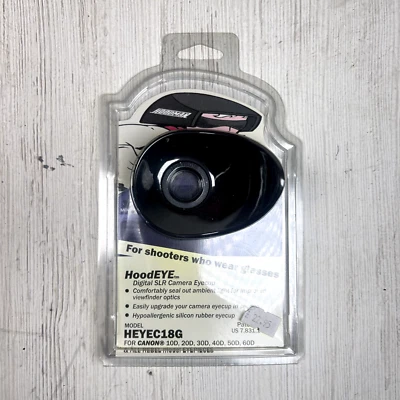 Hoodman Hoodeye HEYEC18G for Canon 60D, 50D, 40D, 30D, 20D, 10D & Rebel Eyepiece - Image 1 of 2