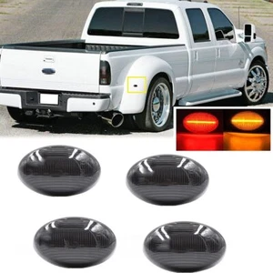 For Ford F-350 F-450 Super Duty 199-10 LED Fender Side Marker Lights Turn Signal - Foto 1 di 11