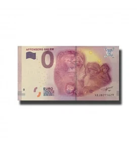 2017-1 Germany XEJB Affenberg Salem Euro Billet Souvenir Banknote Euro Schein - Picture 1 of 1