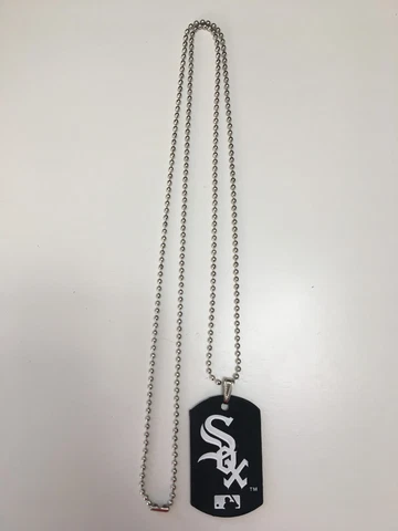 CHICAGO WHITE SOX MLB SPORTAGZ FLEXIBLE DOG TAG NECKLACE FOREVER COLLECTIBLES Cover